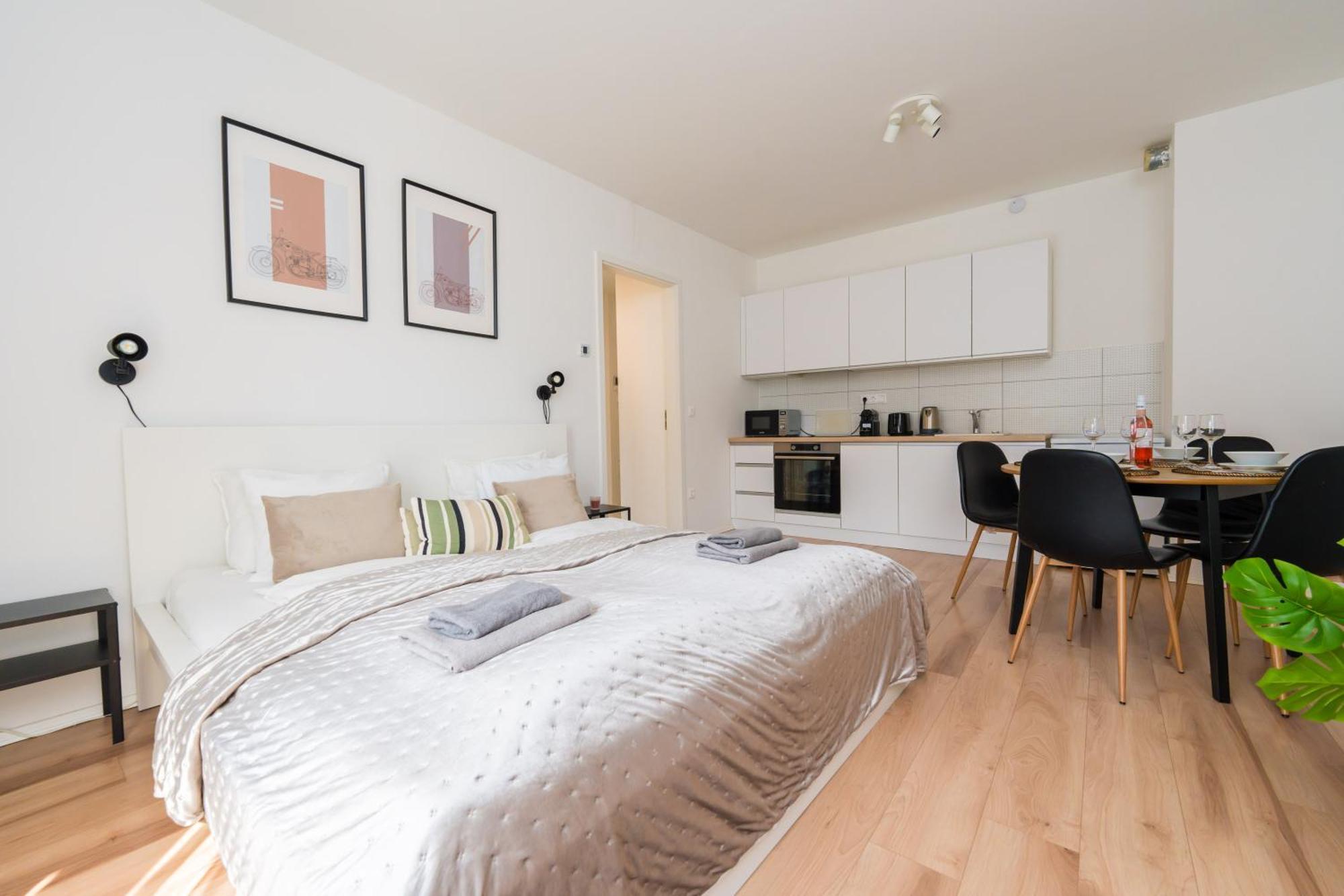 Brand New Modern Apartment-2 Rooms-Balcony-Garage Budapest Exterior photo